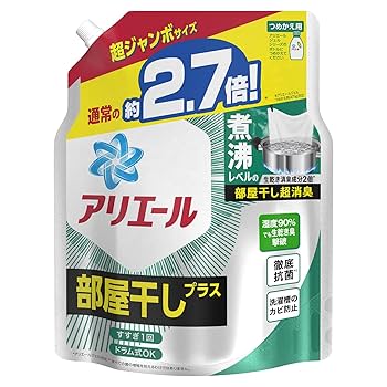 Amazon.co.jp: P&G アリエール 部屋干しプラス 超ジャンボサイズ
